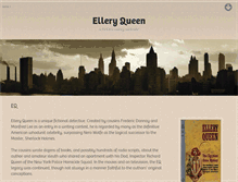 Tablet Screenshot of elleryqueen.us